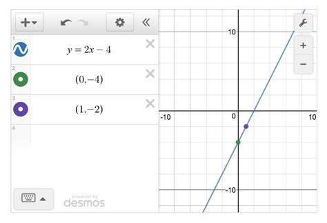 desmos line graph|desmos line between two points.